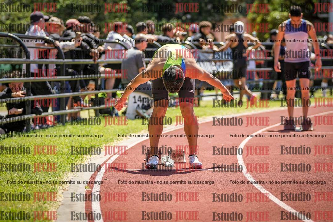 Fotos de los 400 m llanos de varones