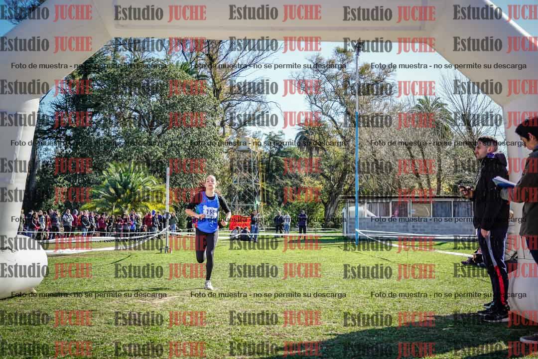 Fotos de la llegada del cross de 1500 m