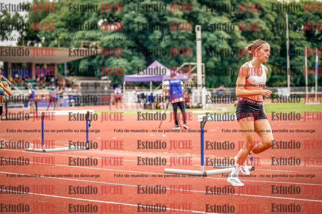 Fotos de los 400 m con vallas de mujeres