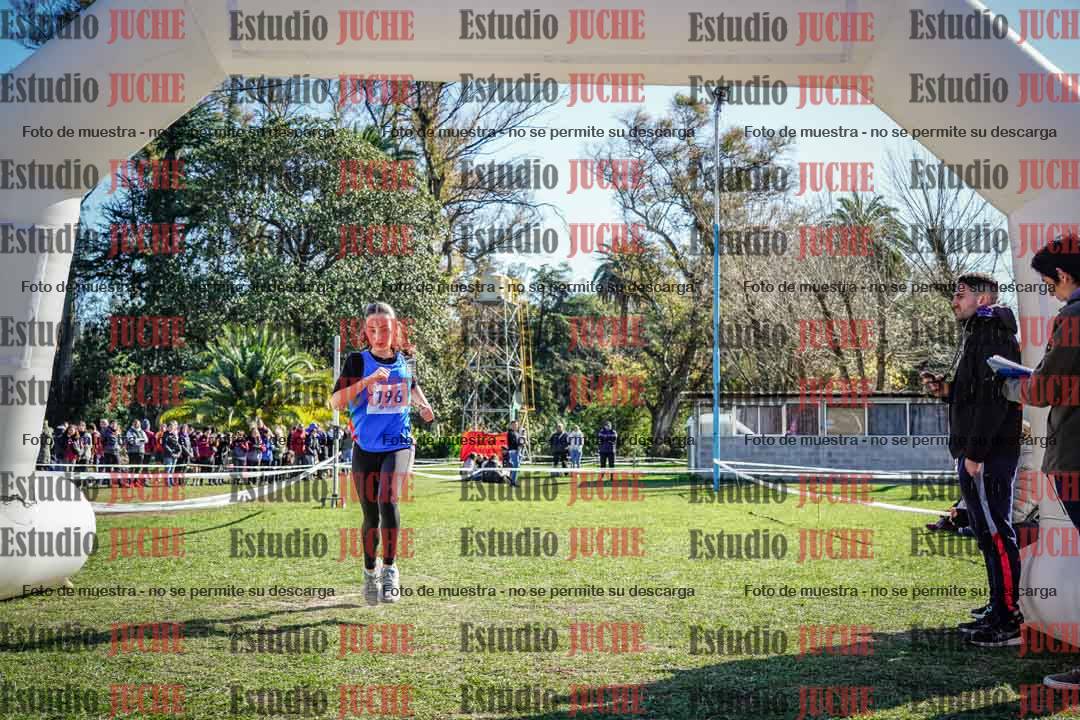 Fotos de la llegada del cross de 1500 m