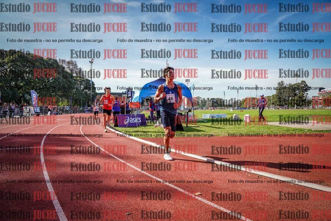 Fotos de los 1500 m de varones - decatlón 10