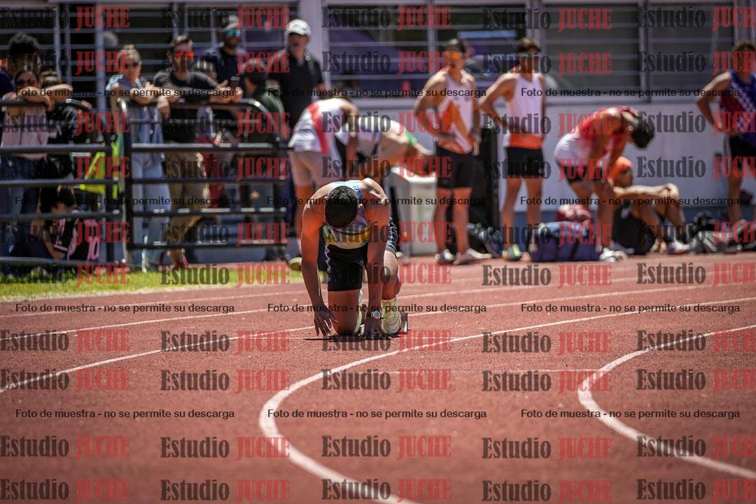 Fotos de los 400 m llanos de varones