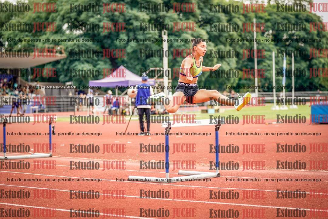 Fotos de los 400 m con vallas de mujeres