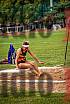 Fotos del salto triple de mujeres y varones