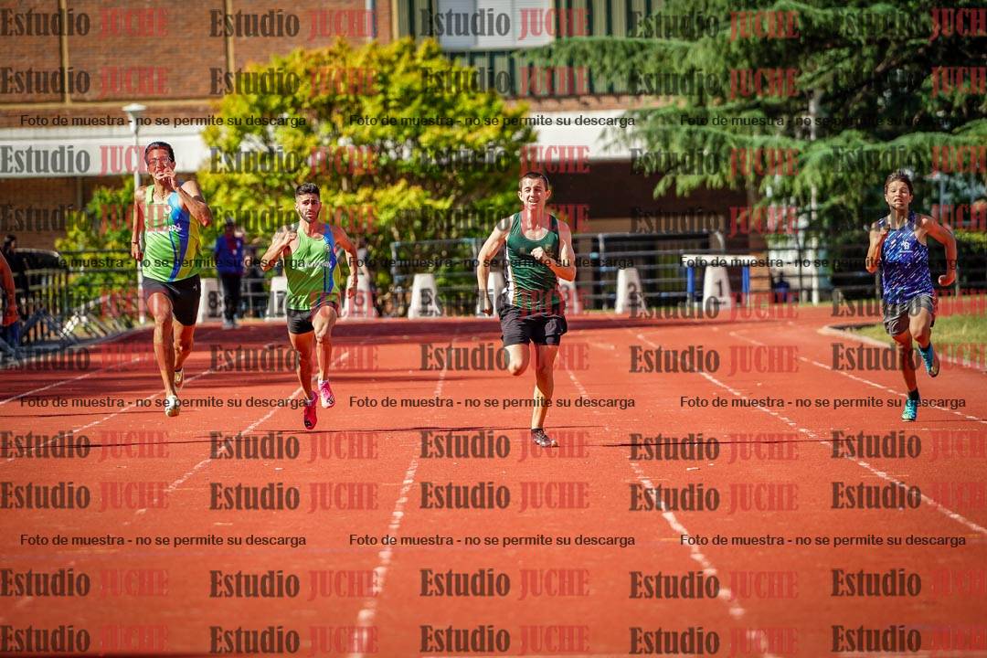 Fotos de los 200 m llanos de varones