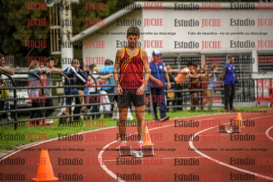 Fotos de los 400 m llanos de varones