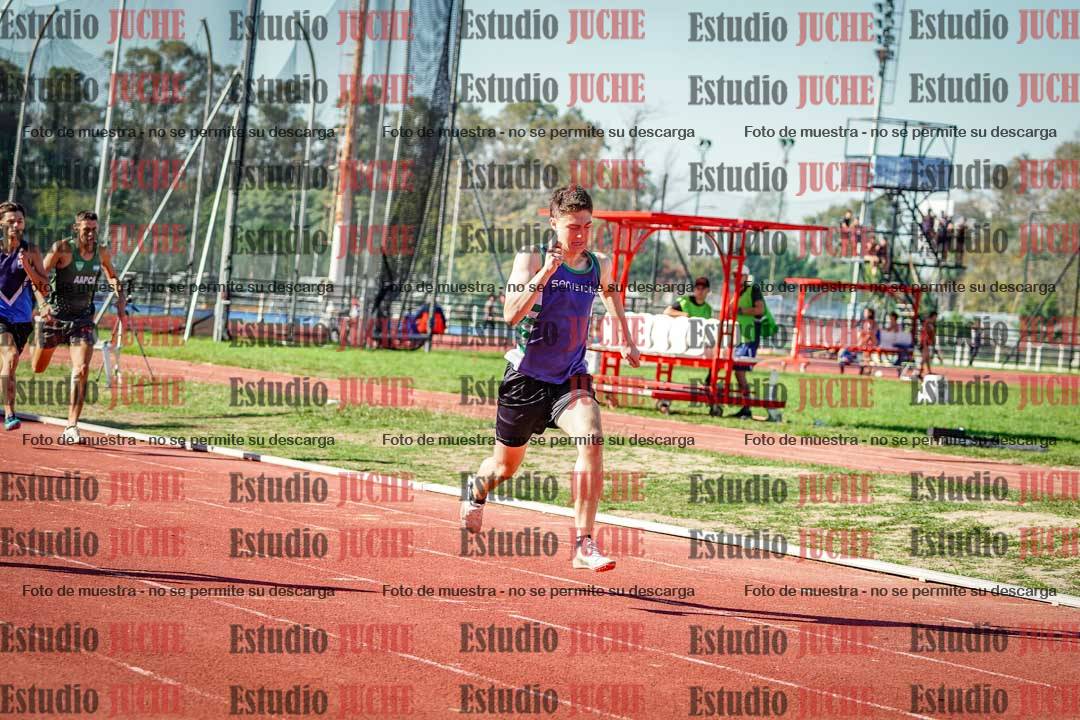 Fotos de los 400 m llanos de varones