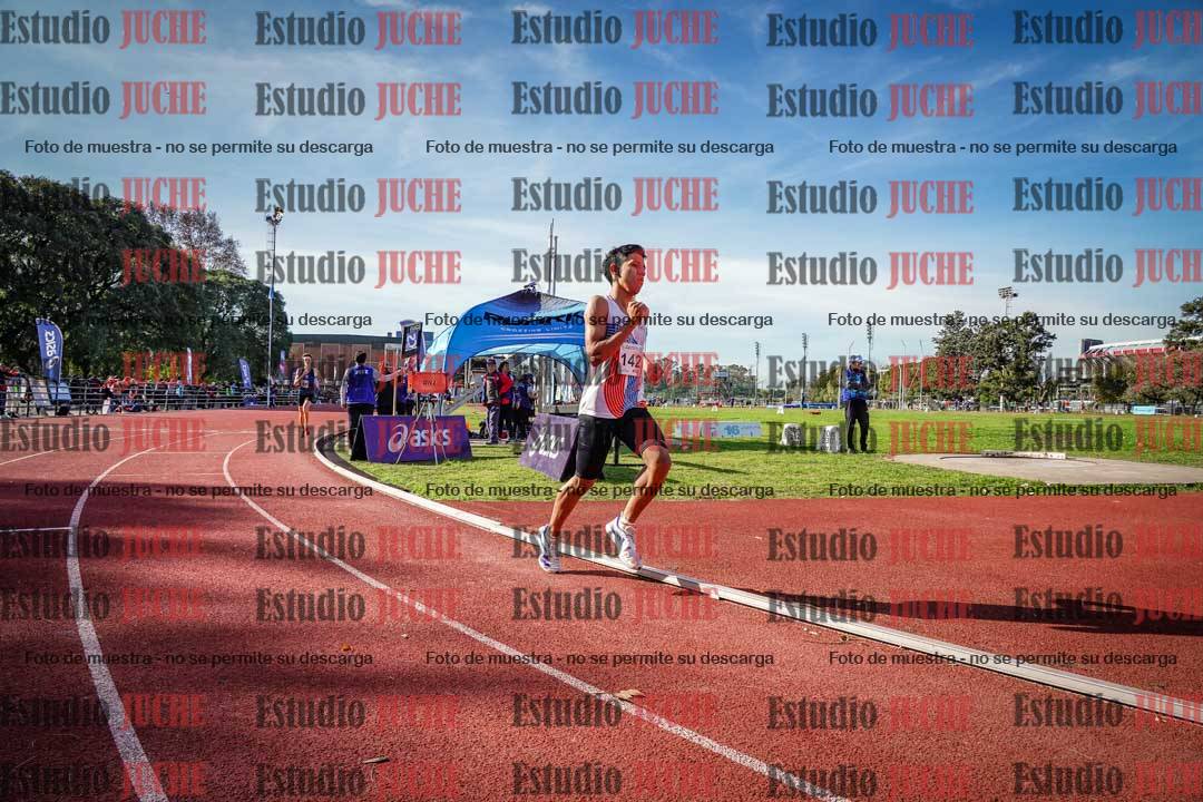 Fotos de los 1500 m de varones - decatlón 10