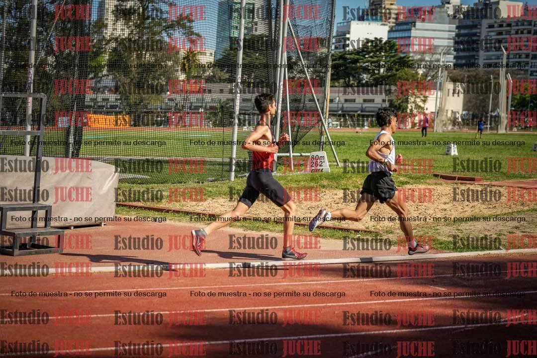Fotos de los 5000 m llanos de varones