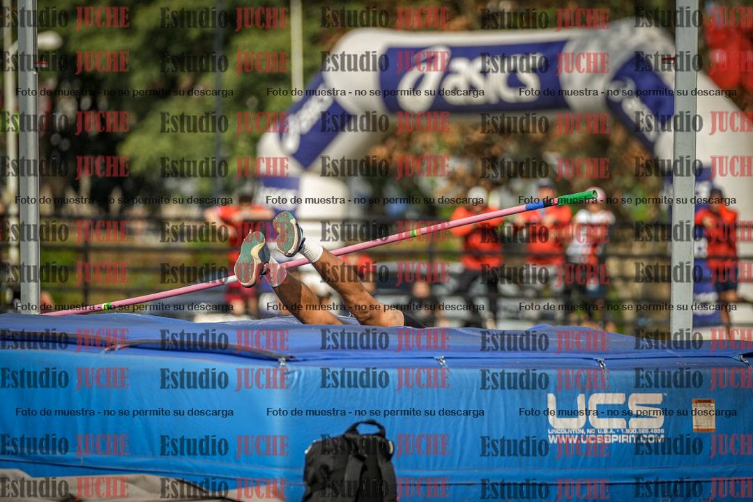 Fotos del salto en alto de varones