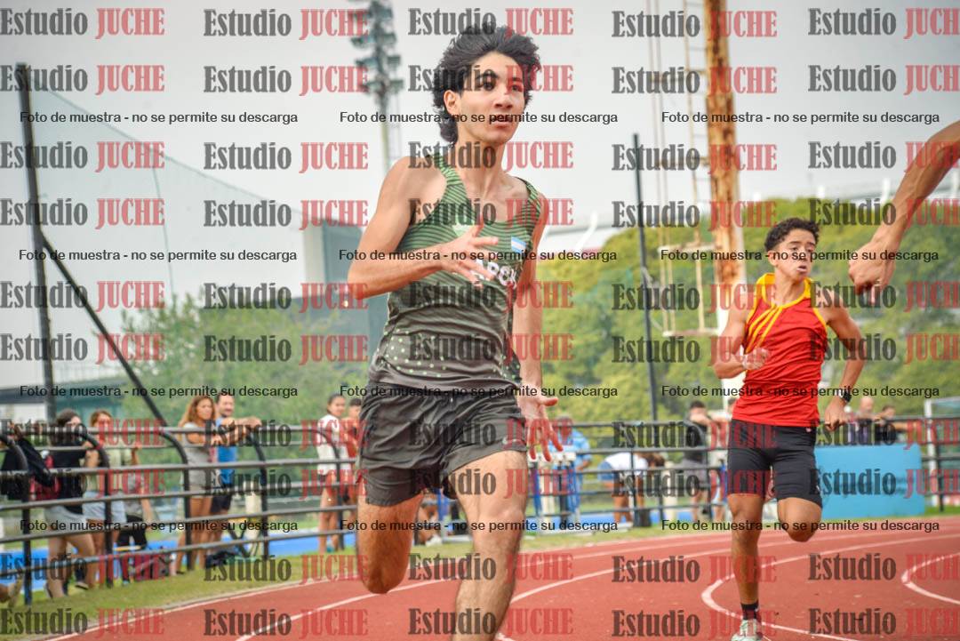 Fotos de los 200 m llanos de varones