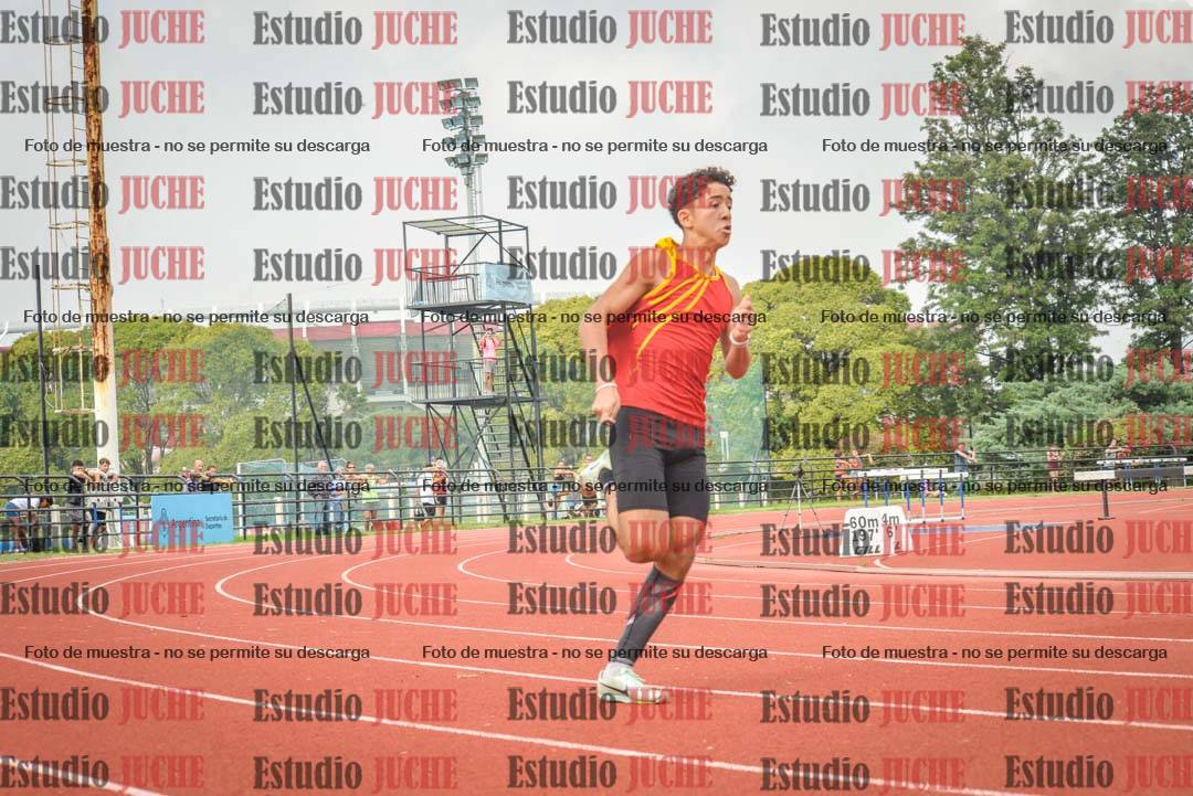 Fotos de los 200 m llanos de varones