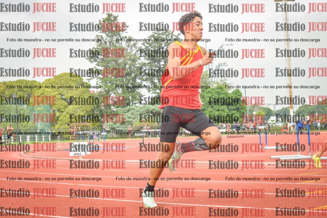 Fotos de los 200 m llanos de varones