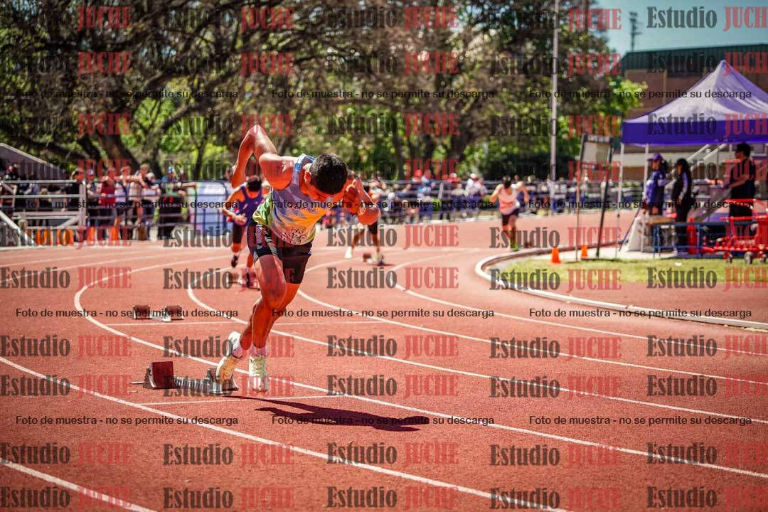 Fotos de los 400 m llanos de varones