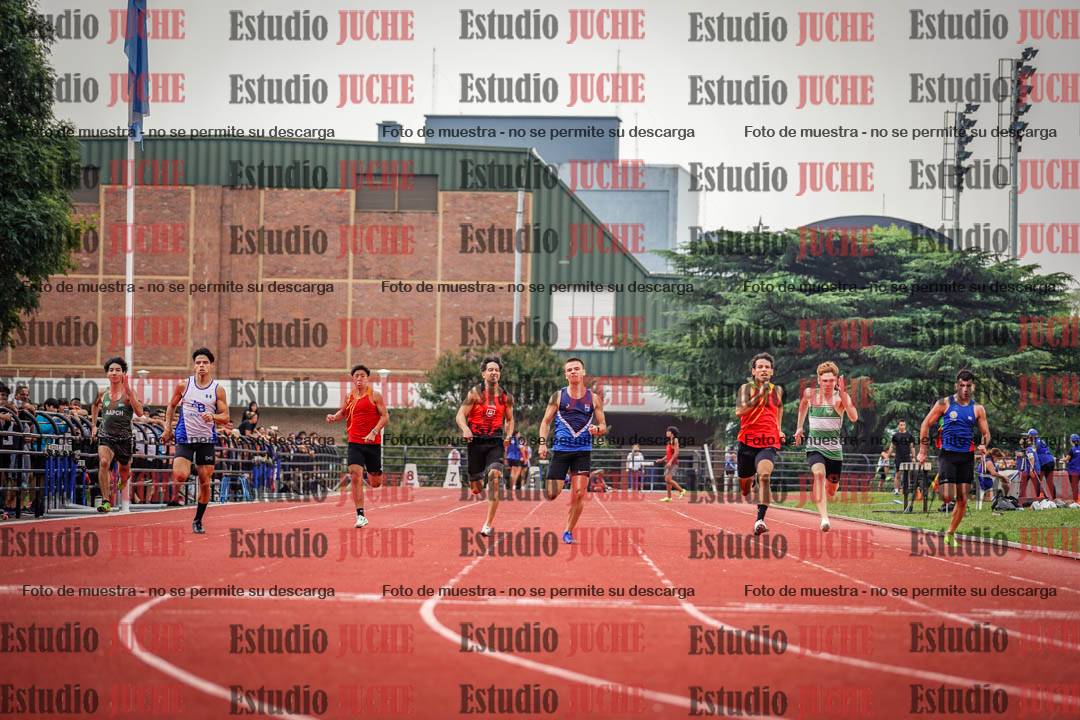 Fotos de los 200 m llanos de varones