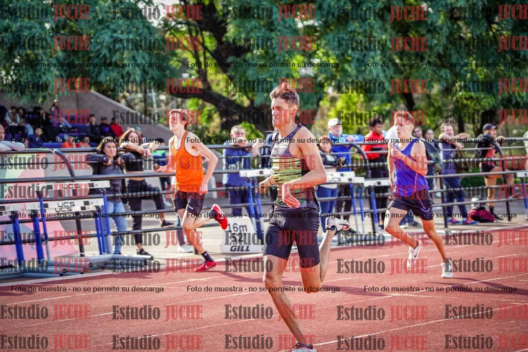 Fotos de los 400 m llanos de varones