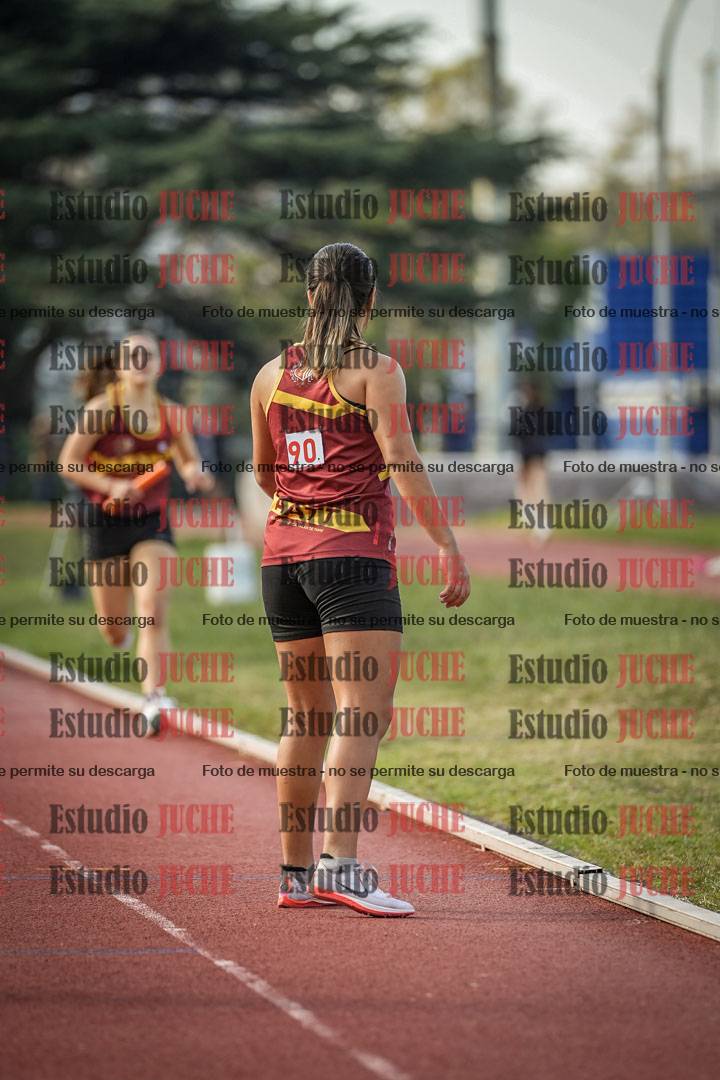 Fotos de las postas 4x400 m llanos de mujeres