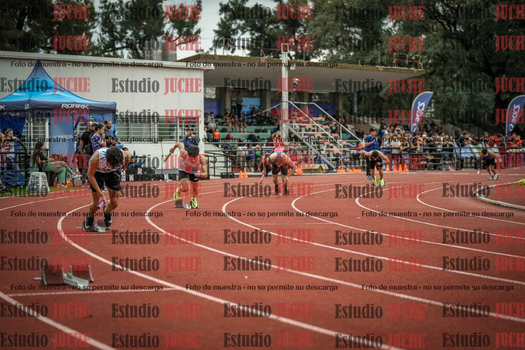 Fotos de las Postas 4x100 m de varones