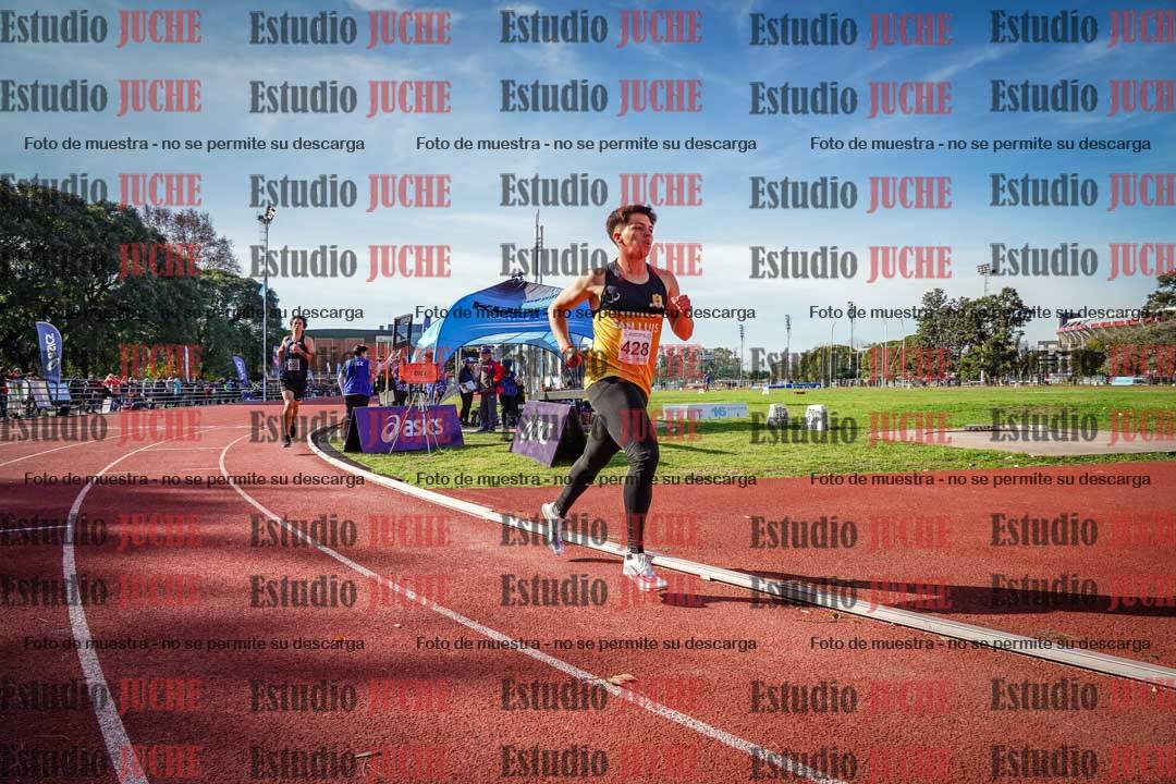Fotos de los 1500 m de varones - decatlón 10