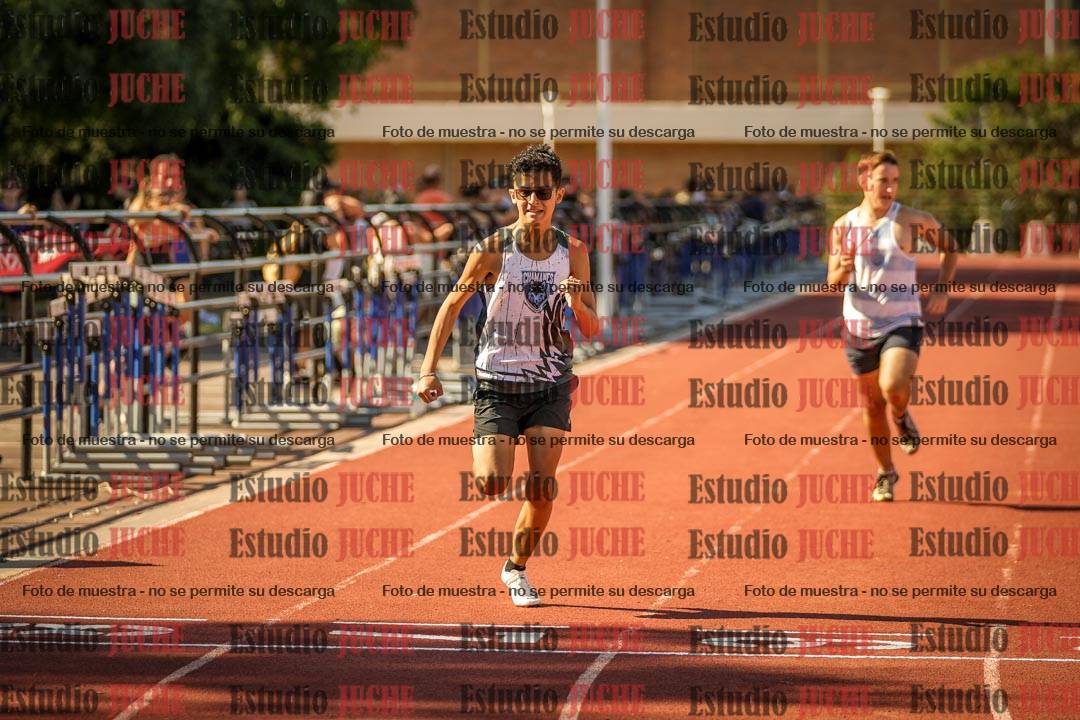 Fotos de los 400 m llanos de varones