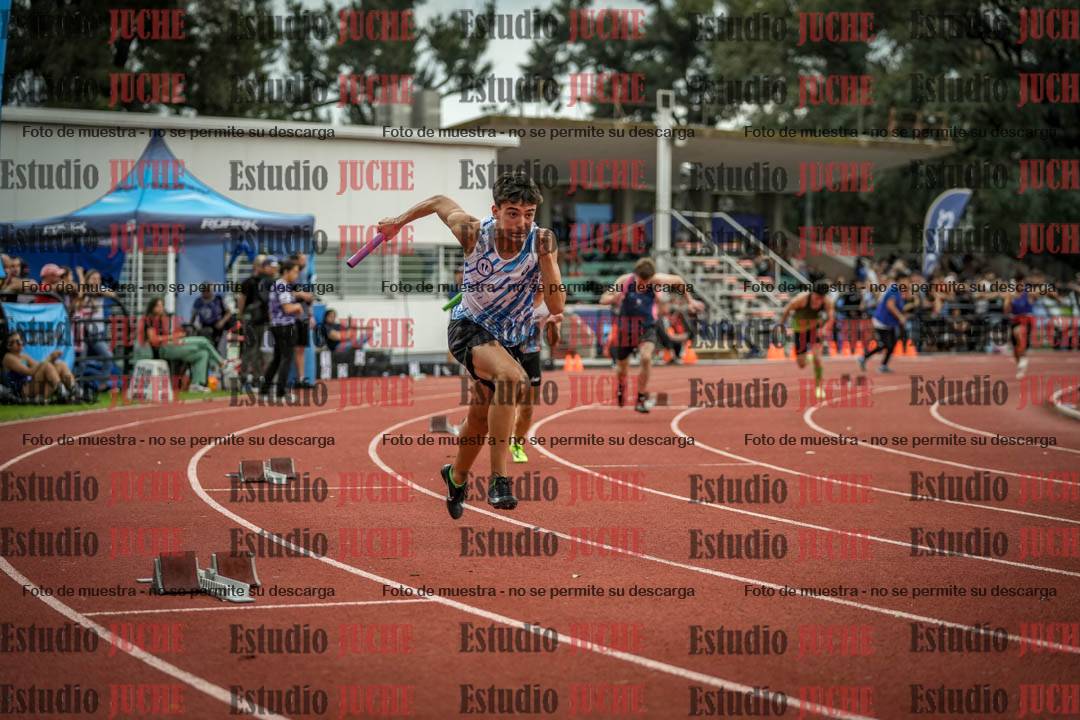Fotos de las Postas 4x100 m de varones