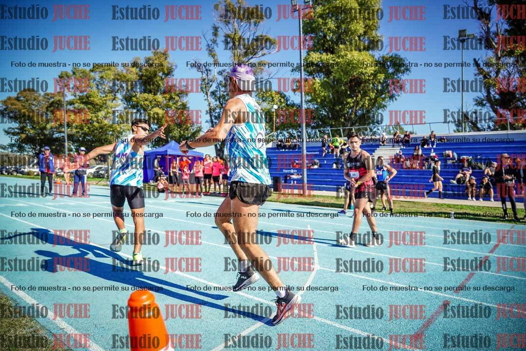 Fotos durante los relevos