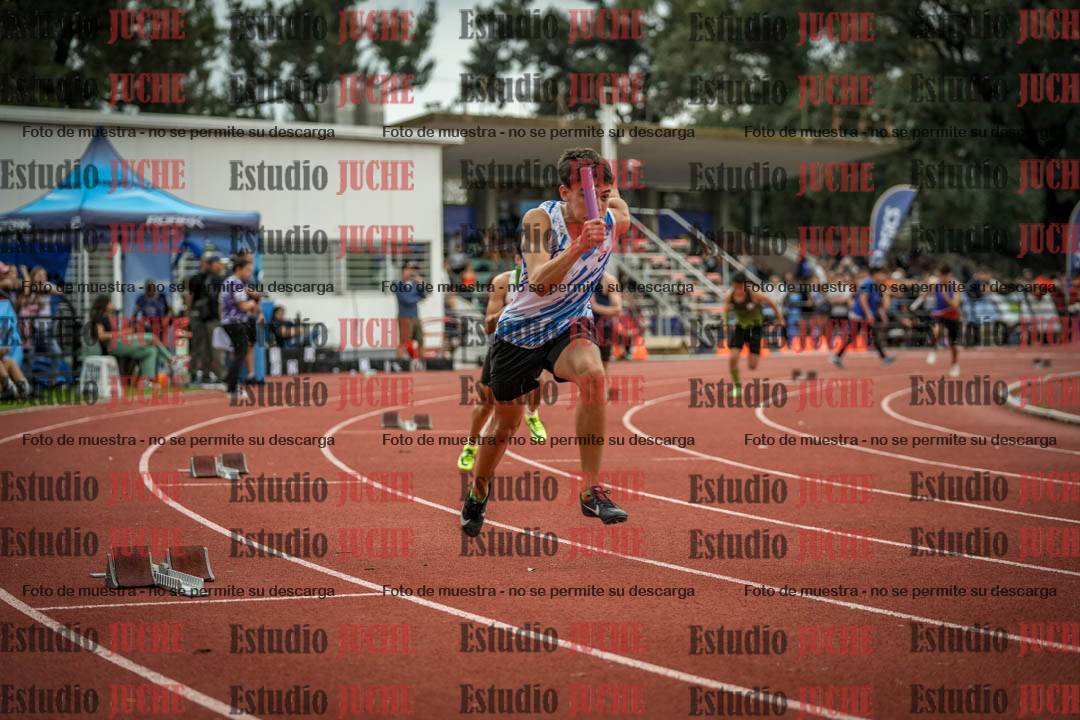 Fotos de las Postas 4x100 m de varones