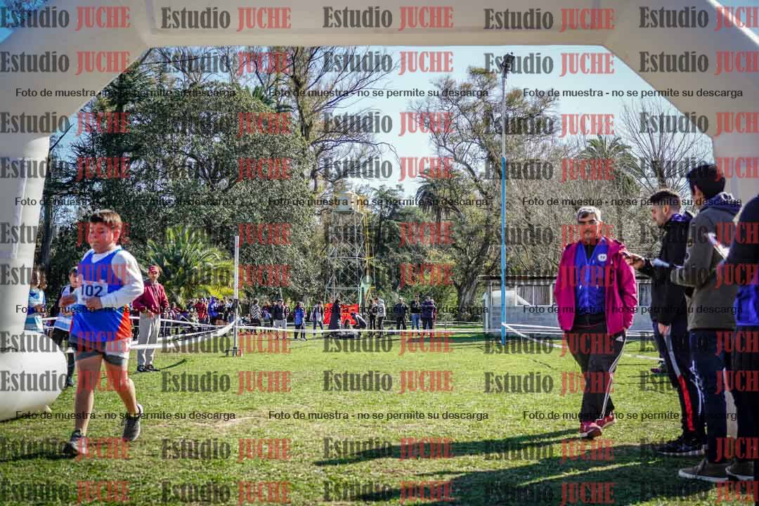 Fotos de la llegada del cross de 1500 m