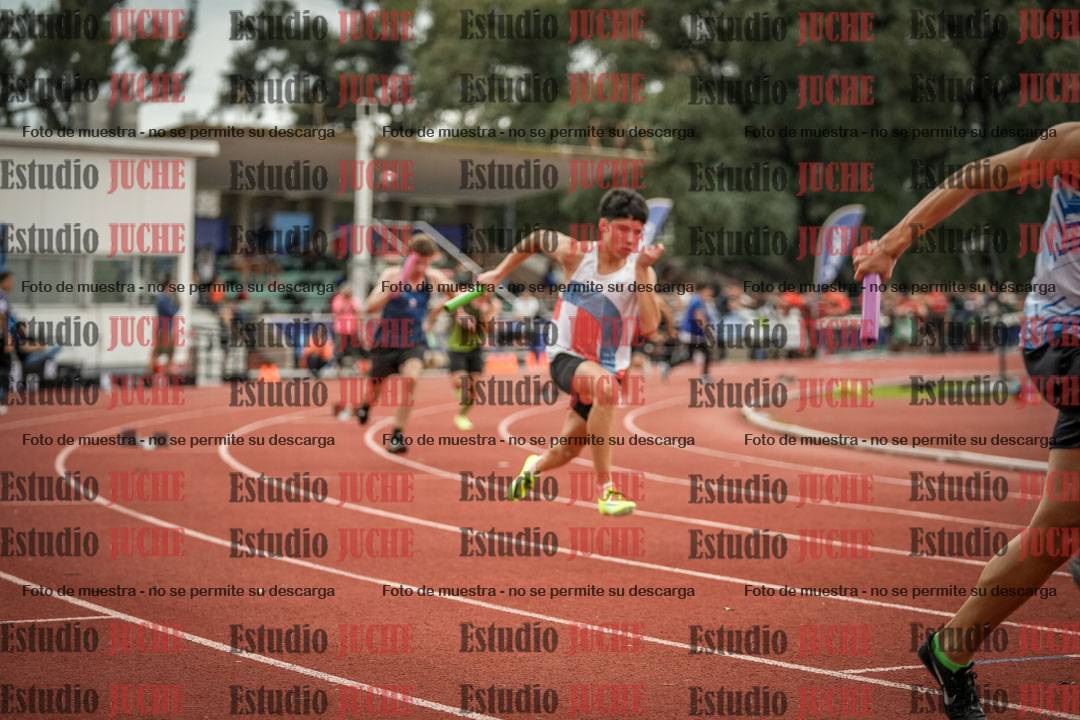Fotos de las Postas 4x100 m de varones