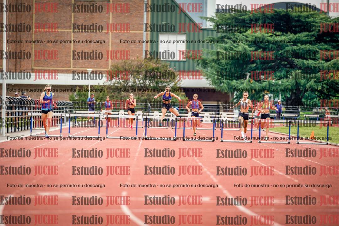 Fotos de los 400 m con vallas de mujeres