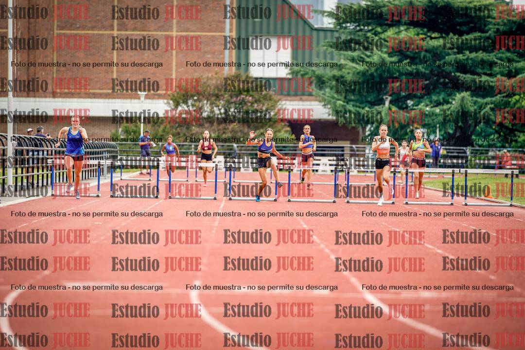 Fotos de los 400 m con vallas de mujeres