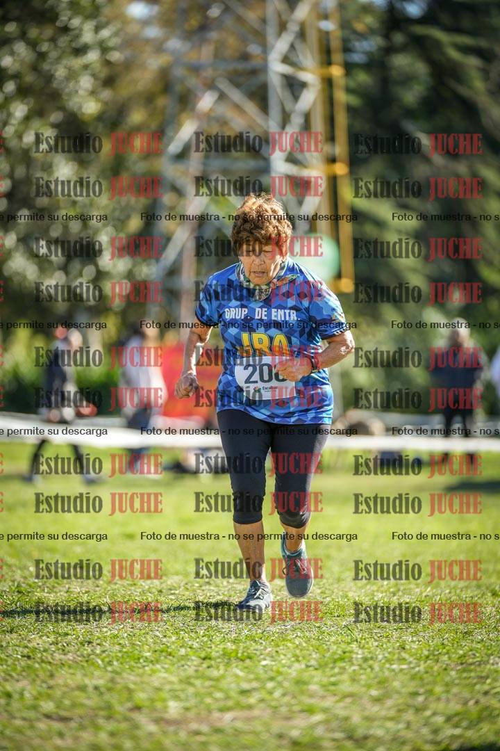 Fotos de la llegada del cross de 1500 m