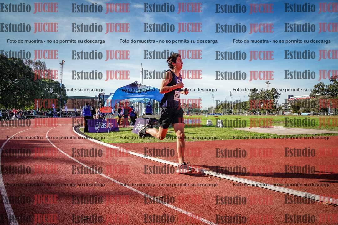 Fotos de los 1500 m de varones - decatlón 10