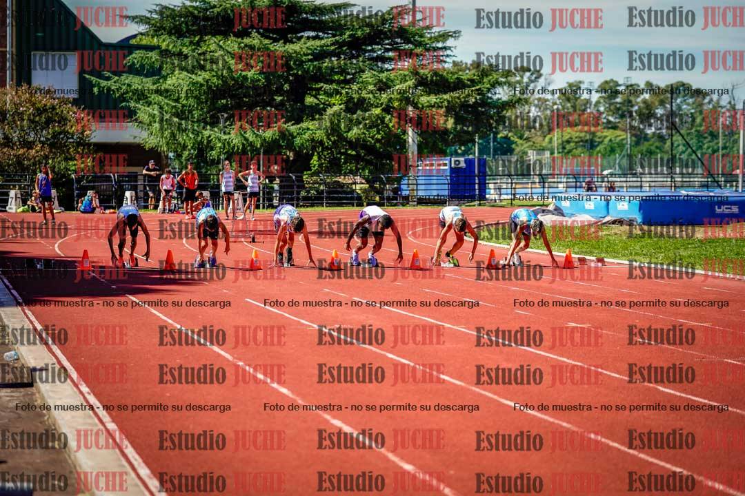 Fotos de los 80 m de varones