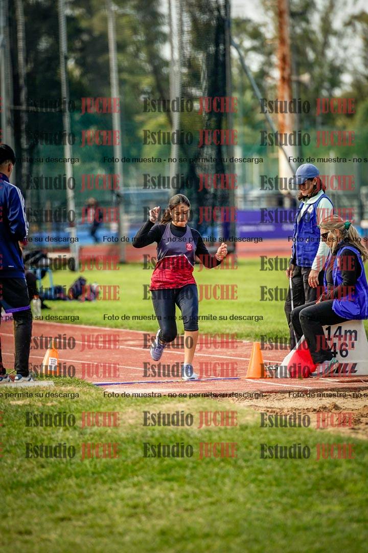 Fotos del salto en largo de mujeres
