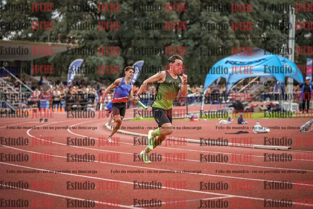 Fotos de las Postas 4x100 m de varones