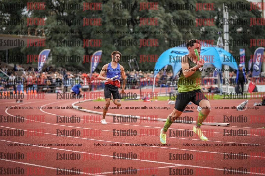Fotos de las Postas 4x100 m de varones