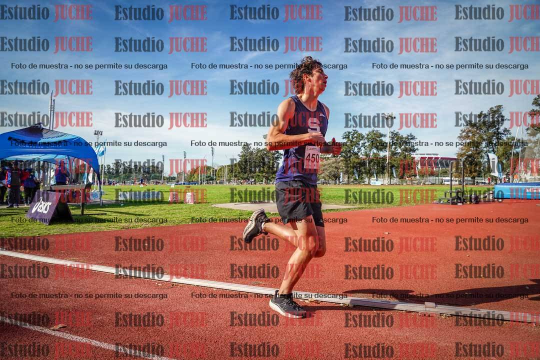 Fotos de los 1500 m de varones - decatlón 10