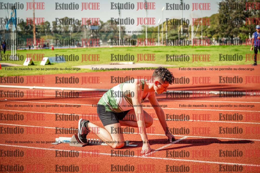 Fotos de los 400 m llanos de varones