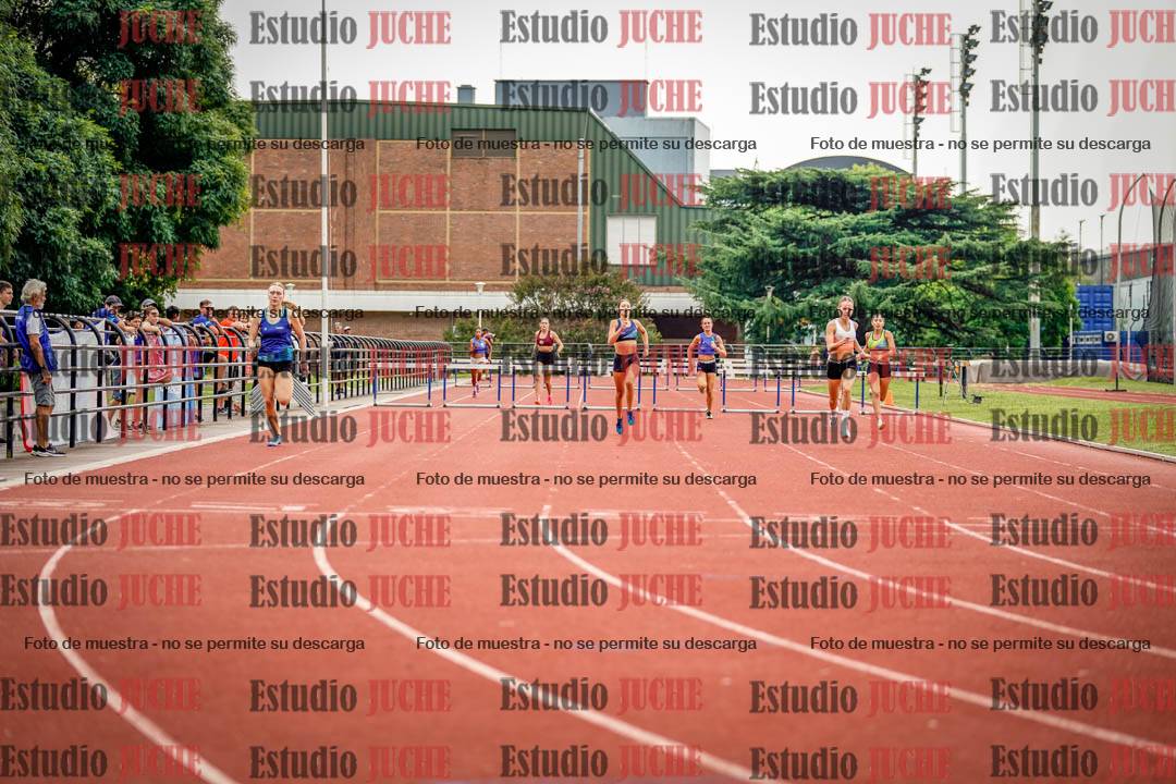 Fotos de los 400 m con vallas de mujeres