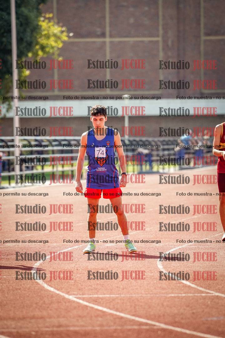 Fotos de los 800 m llanos de varones