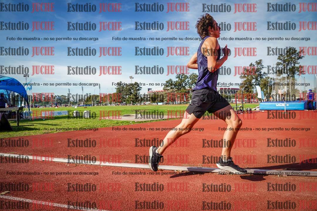 Fotos de los 1500 m de varones - decatlón 10