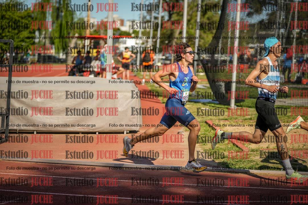 Fotos de los 5000 m llanos de varones