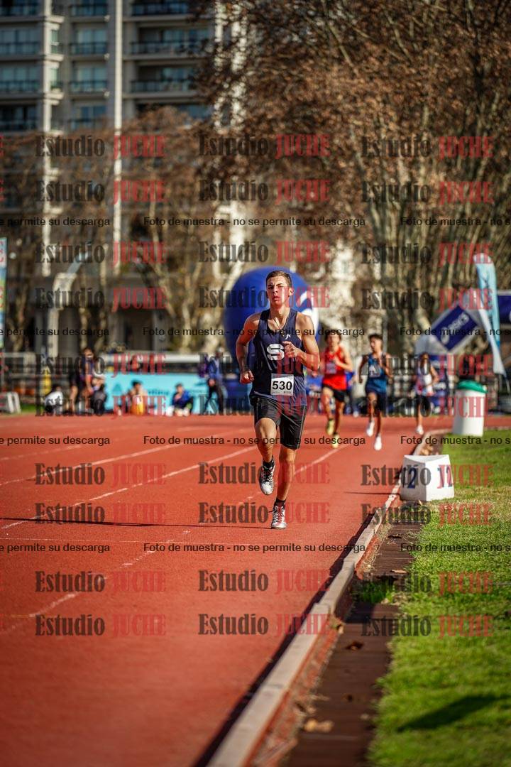 Fotos de los 1500 m de varones - decatlón 10