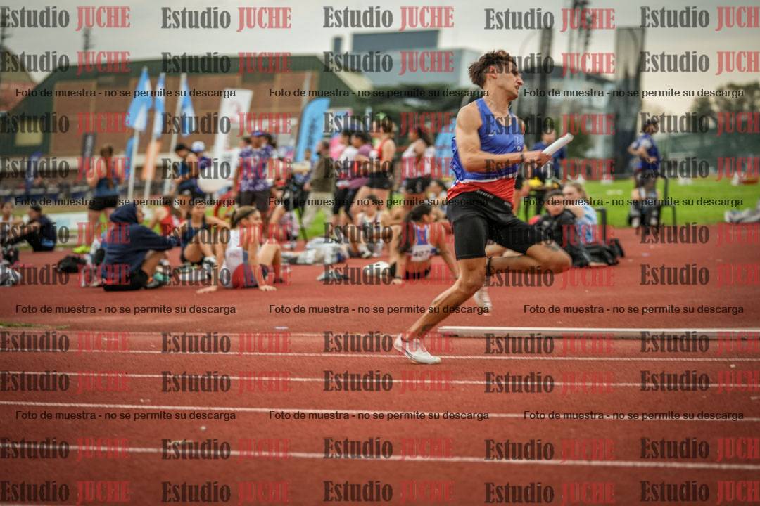 Fotos de las Postas 4x100 m de varones