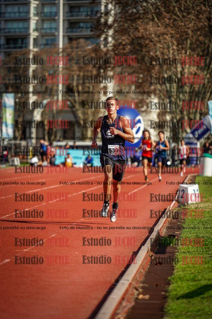 Fotos de los 1500 m de varones - decatlón 10