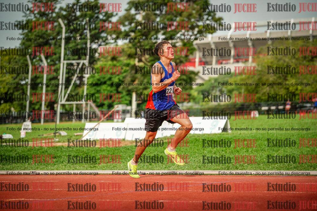 Fotos de los 3000 m con obstáculos de varones