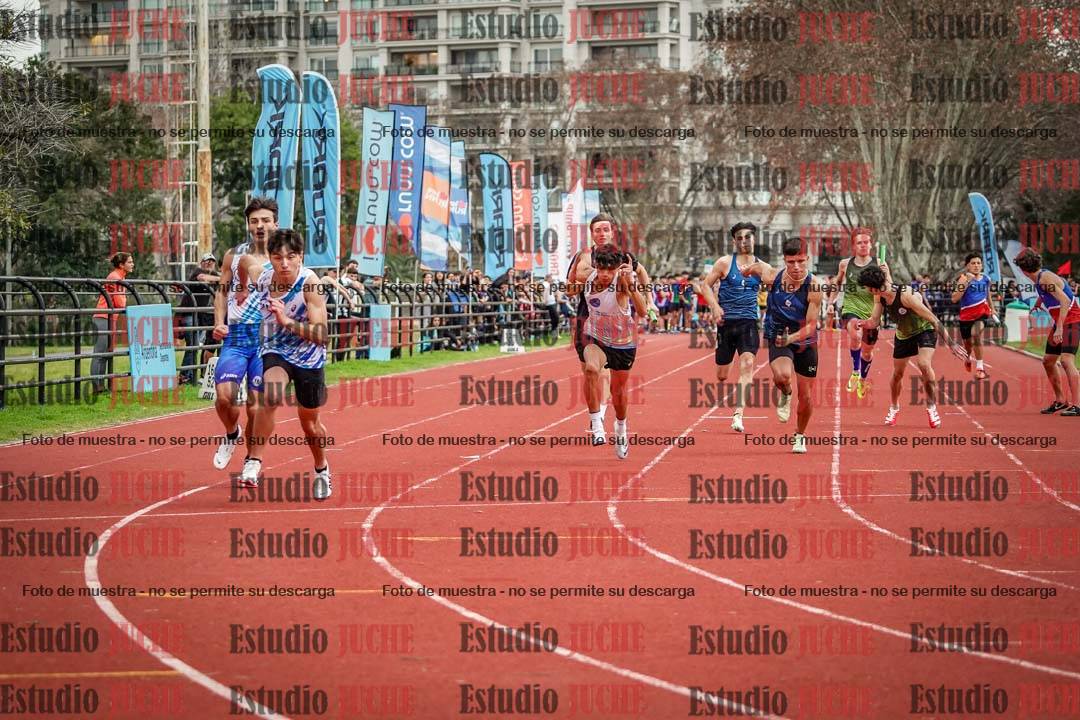 Fotos de las Postas 4x100 m de varones
