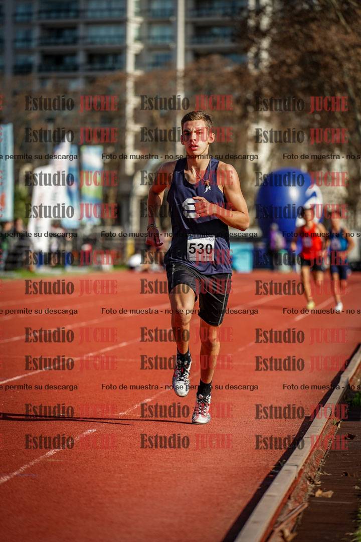 Fotos de los 1500 m de varones - decatlón 10