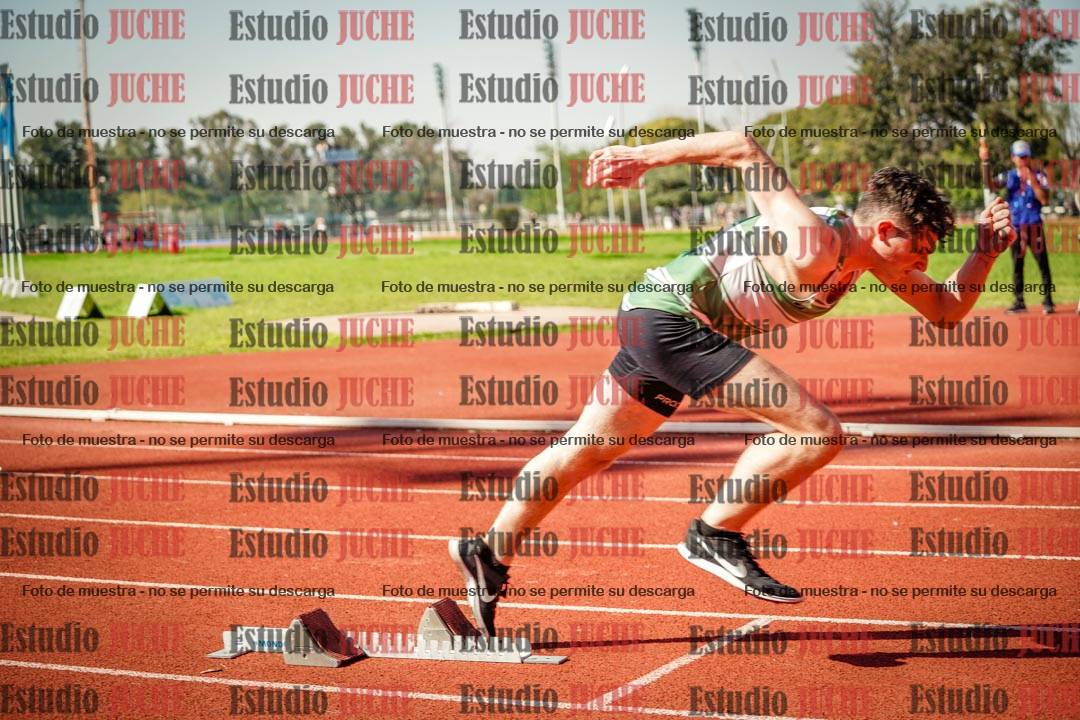 Fotos de los 400 m llanos de varones